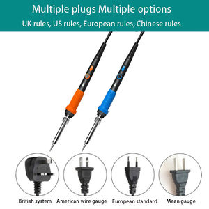 Ensemble de fer à souder électrique 60W stylo de cautérisation électrique pyrographe gourde kit de gravure sur bois - Product Image 2