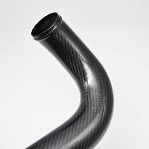 Aksesori Otomatis Pipa Asupan Udara Serat Karbon OEM Pipa Asupan Udara Dingin Mobil Serat Karbon - Product Image 3