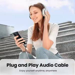 Cable USB C a 3.5mm <span class=keywords><strong>para</strong></span> Auriculares UGREEN, Adaptador <span class=keywords><strong>de</strong></span> <span class=keywords><strong>Audio</strong></span> USB C a 3.5 <span class=keywords><strong>para</strong></span> Xiaomi, HUAWEI, Oneplus, OPPO - Product Image 4