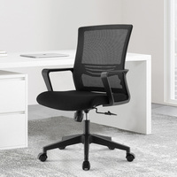 Vente en gros de haute qualité mi-dos visiteur maille chaise d'ordinateur de bureau chaise de bureau de direction chaise de mobilier de bureau ergonomique