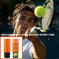Presseur de pression pour balles de tennis en plastique ABS OEM, incassable, durable, écologique, couleur, forme et logo personnalisables, pression longue durée