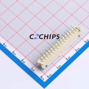 WAFER-HA2.54-15PLB Wire-to-Board Pin Header SMD,P=2.5mm Connector 1x15P 2.5mm Vertical Mount XHB - Product Image 2