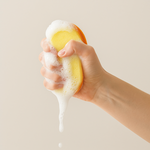 แผ่นฟองน้ำสำหรับใช้ในครัวเรือนแผ่นโฟมบล็อกความหนาแน่นสูงแบบใช้ซ้ำได้ทนทาน - Product Image 1