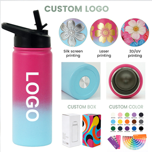 Double Wall Insulated 32 Oz 1L 500Ml 64Oz <b>Hot</b> and Cold Water Bottle Stainless Steel Without Branding - Product Image 6