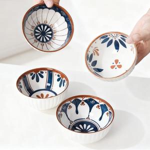 Tazón de Cerámica Marrón con Logotipo Personalizado, Plato de Presentación Colorido, Diseño Nórdico, Japonés y Coreano, Plato Redondo para Bistec, para Fiestas, Venta al por Mayor - Product Image 3