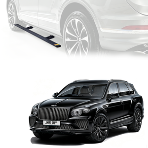 Marchepieds électriques WEIJIA pour Bentley Bentayga (modèles 2016-2025) – Alliage d'aluminium noir - Product Image 1