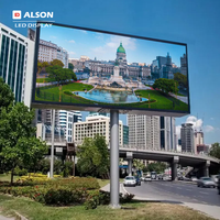 Écrans d'affichage numérique ALSON LED P4 P5 P6 P8 P10, écrans publicitaires extérieurs, écrans LED pour utilisation en bord de route