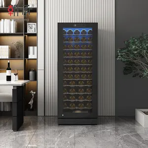 58 bottles home thermostatic red cabinet cooler Thermoelectric wine cellar wine cooler refrigerator Red wine refrigerator