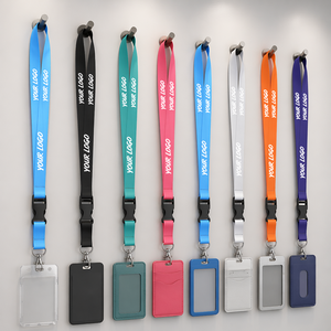 Sublimation Custom Color Printing Exhibition100% Polyester <strong>Lanyard</strong> <strong>Staff</strong> ID Card Holder <strong>Lanyards</strong> - Product Image 3