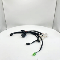 Harnais de câblage électronique pour machines d'ingénierie, isolés en PTFE, avec conducteurs en cuivre étamé, connecteurs adaptateurs, homologués 12V, OEM/ODM