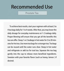 男性用オーガニックプロステートティー健康サプリメント,OEM/ODMプロステートティー - Product Image 5