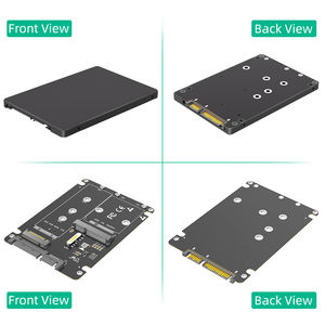 Tishric 2 In 1 Combineren <span class=keywords><strong>M</strong></span>.2 Ngff Sleutel B & Msata Ssd Naar 2.5 Sata3 Adapter Met Plastic Behuizing Ondersteuning Full Size Msata Ssd - Product Image 2