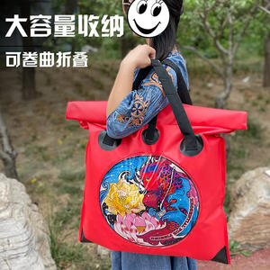 Bao Hong-Bolsa de pesca de EVA gruesa, 74x59cm, con doble asa, impermeable, plegable, multiusos, para carrete de línea de cebo - Product Image 4