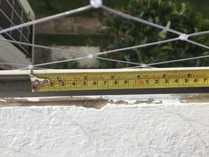 <span class=keywords><strong>Filet</strong></span> de <span class=keywords><strong>chat</strong></span> pour <span class=keywords><strong>balcon</strong></span> 0.8mm X 50mm Mesh - Product Image 4