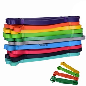 ชุดยางยืดออกกำลังกาย Numbwin Resistance Bands 35 ปอนด์ สำหรับฝึกความแข็งแรง โยคะ และออกกำลังกาย พกพาสะดวก - Product Image 1