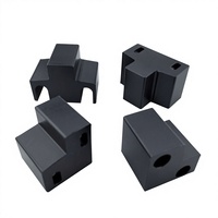 Composants CNC de précision à faible coût en POM, PA, PE, ABS, Nylon, usinés par perçage, fabrication de pièces métalliques, services de fonderie et d'usinage CNC
