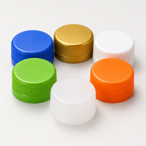 Tapas de Botella de Plástico Coloridas Personalizadas al por Mayor, Tapas de Botella Pequeñas para Manualidades, Tapas de Botella DIY para Bebidas, Alcohol, Refrescos - Product Image 1