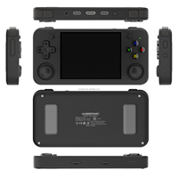 Las consolas de juegos portátiles RG35XX H más nuevas, pantalla IPS HD de 3,5 pulgadas, sistema Linux Anbernic con conexión WiFi blanca/gris/púrpura