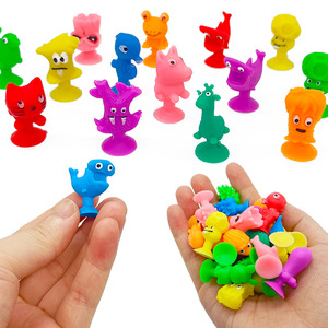 IN STOCK Promotion Gifts Mini Soft Figures Toys Assorted Monster TPR Animal Stikeez Toys for Kids