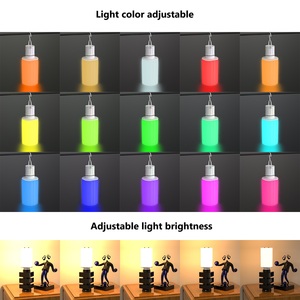 Chất lượng cao 5400mAh <span class=keywords><strong>LED</strong></span> Bóng Đèn Pin hoạt động với móc từ <span class=keywords><strong>E27</strong></span>/26 cơ sở đèn điều khiển từ xa nhà máy trực tiếp Trung Quốc - Product Image 5