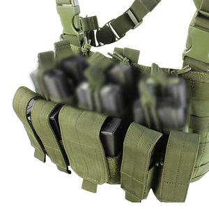 Chaleco Táctico con Bolsillos para Cargadores, Chaleco de Caza con Múltiples Bolsillos, Bolsa para Cargadores, Chaleco Táctico de Nailon, Chaleco Táctico 556 Ready - Product Image 3