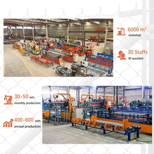 Machine entièrement automatique pour clôture à mailles losangées de 6000 mm de largeur, équipement de tissage de mailles diamantées haute capacité avec certificat CE - Product Image 6