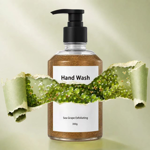 Nettoyant pour les <span class=keywords><strong>mains</strong></span> personnalisé avec pompe, exfoliant aux raisins de mer, parfumé, nettoyage doux, désinfectant pour les <span class=keywords><strong>mains</strong></span> pour usage hôtelier, fournisseur en gros - Product Image 4