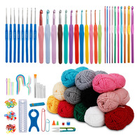 Fil à tricoter en laine, directement de l'usine, confortable, chaud et doux, kit d'accessoires pour crochet DIY, cadeaux, vente en gros