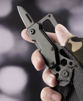 Outils multifonctions de camping en plein air, couteau de poche pliable personnalisé avec logo, porte-clés, outils EDC, couteau multi-usages