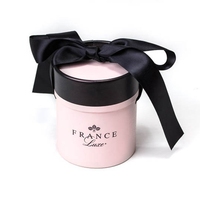 Luxury Small Cylinder Hat Box Flower Tea Gift Box Packaging Recycled Round Tube Kraft Paper Candy Snacks Box