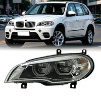 Kit de phares LED Angel Eye 12V 55W pour X5 E70 2007-2013, double faisceau DRL, remplacement OEM