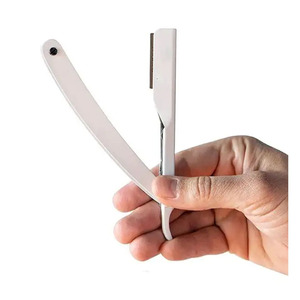 Nueva Llegada: Maquinilla de Afeitar Profesional para Barberos, de Acero Inoxidable de Alta Calidad, Plegable, Reutilizable, de Una Sola Cuchilla, Herramienta de Afeitado Manual para Hombres - Product Image 4
