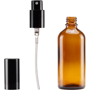 5ml 10ml 15ml 20ml 30ml 50ml 100ml siyah cam sprey şişe alüminyum <span class=keywords><strong>Atomizer</strong></span> dolum cep seyahat şişe - Product Image 6