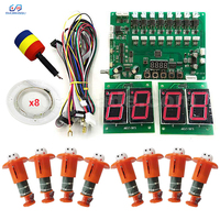 Kit de machine d'arcade à monnayeur pour jeu de frappe de tête de grenouille, jeu ludique pour enfants, machine à monnaie commerciale