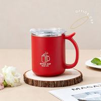Mug isotherme double paroi en acier inoxydable 304 personnalisé, écologique, anti-fuite, chaud/froid, idéal pour le bureau, design moderne