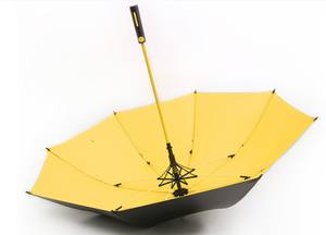 مظلة ملونة مقبض الألياف 27 بوصة 8k مزدوجة الفينيل مظلة 2 شخص سيارة الإعلان مظلة الغولف شعار مخصص - Product Image 2