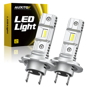 Ampoule de phare LED H7 AUXITO Super Lumineuse Q10, 100W, 12000 lm, homologuée pour voiture - Product Image 1