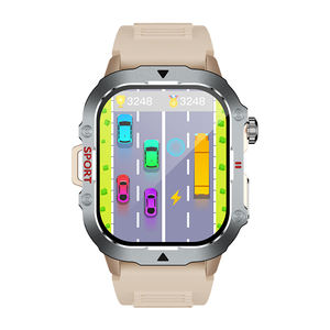 C30 PRO jam tangan pintar pria, jam tangan pintar pria layar besar panggilan Bluetooth C30pro luar ruangan tahan air olahraga kebugaran monitor gerakan - Product Image 5