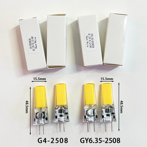 Ac/DC12V Silicone COB lumière 3w 2508 cristal LED lustre ampoule remplacement halogène diode électroluminescente ampoule pour Spolights - Product Image 2