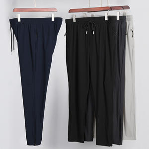 Heren Joggingbroek Met Rits En Rits Stretch Slim Fit Joggingbroek Met Ritszakken Lichtgewicht Jurk Casual Golfbroek Voor Heren - Product Image 3