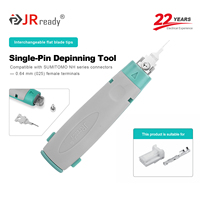 Herramienta de Extracción de un Solo Pin JRready JRconDRK-N060100 para Conectores SUMITOMO NH Serie 0.64mm (025) Terminal Hembra