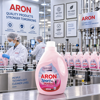OEM 1L Fabrication Vente Directe Liquide de Lavage au Parfum Longue Durée Mousse Riche Liquide Détergent à Lessive de Haute Qualité