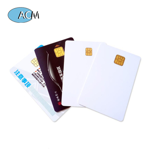 Hot Spot Identity Ic Contact Smart <span class=keywords><strong>Card</strong></span> 4442 Tarjeta de contacto Rfid con chip Emv en blanco - Product Image 1