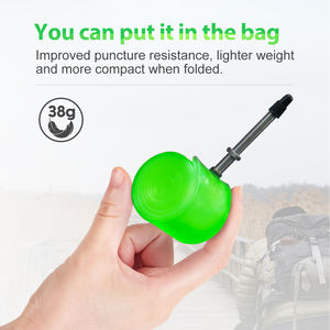 Chambre à air de vélo CYCLAMI TPU ultralégère 700C 18-32C pour vélos de route avec valve Schrader - Product Image 2