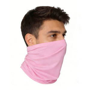 Masque de protection solaire pour le cyclisme, cache-cou en soie glacée, protection UV, unisexe, toutes saisons - Product Image 1