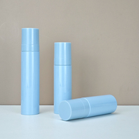 Bouteille en plastique PET vide personnalisée bleue, rose, noire, blanche, 60 ml, 80 ml, 100 ml, 120 ml, pour cheveux, corps, cosmétiques, vaporisateur fin, soins de la peau