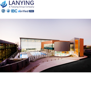 Nhà máy tùy biến chi phí thấp Kết Cấu Thép khách sạn xây dựng để bán sẵn sàng thực hiện cấu trúc trung tâm thể dục phòng tập thể dục xây dựng - Product Image 4