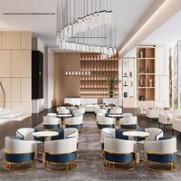 Meubles de design moderne, tables et chaises de restaurant, banquettes de café, ensembles de canapés, banquettes de café, ensemble de restauration rapide
