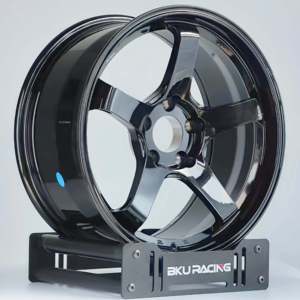 Bku 铸造式 5x114.3 ET 15mm JDM 风格车轮 <span class=keywords><strong>16</strong></span> 17 18 英寸铝合金轮圈 适用于本田思域雅阁丰田卡罗拉 Supra - Product Image 3