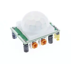 HSR501-Sensor de movimiento PIR infrarrojo piroeléctrico IR, ajuste de HC-SR501, módulo Detector